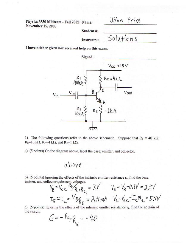 physics 101 midterm exam